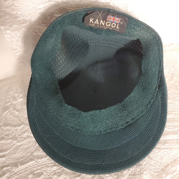 Kangol Tropic 504 Ventair Cap Green Golf Outdoor Streetwear Embroidered Unisex - Picture 5 of 6